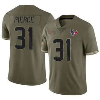 Nike Youth Houston Texans Dameon Pierce #31 Navy T-Shirt