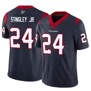 Men's Nike Derek Stingley Jr. Red Houston Texans Vapor F.U.S.E. Limited Jersey