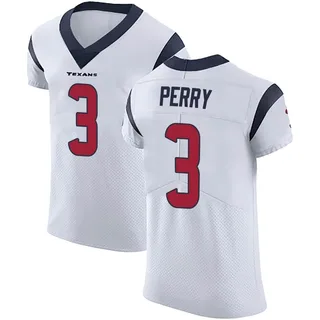 Cameron Johnston Men's Nike White Houston Texans Vapor Untouchable Custom Elite Jersey